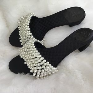Tory Burch pearl sandals